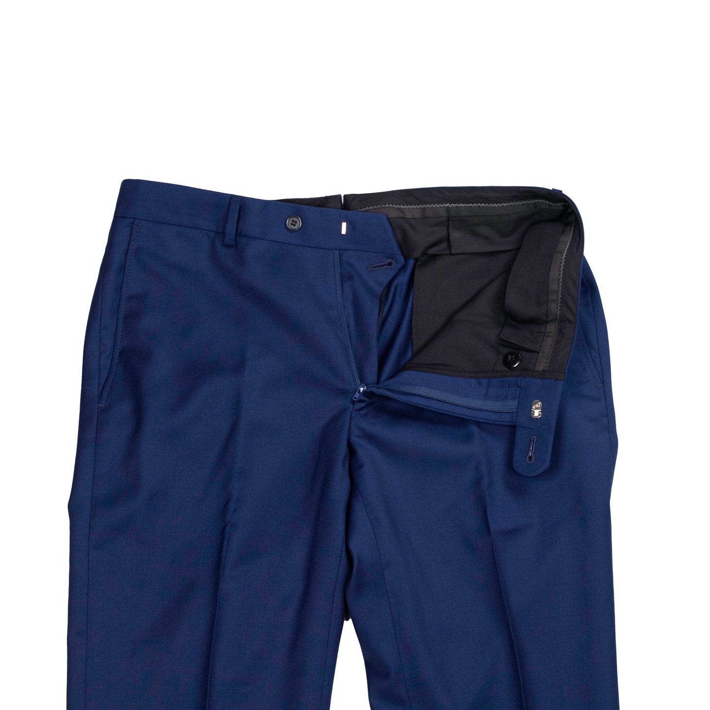 heritage gold navy wool dress pant