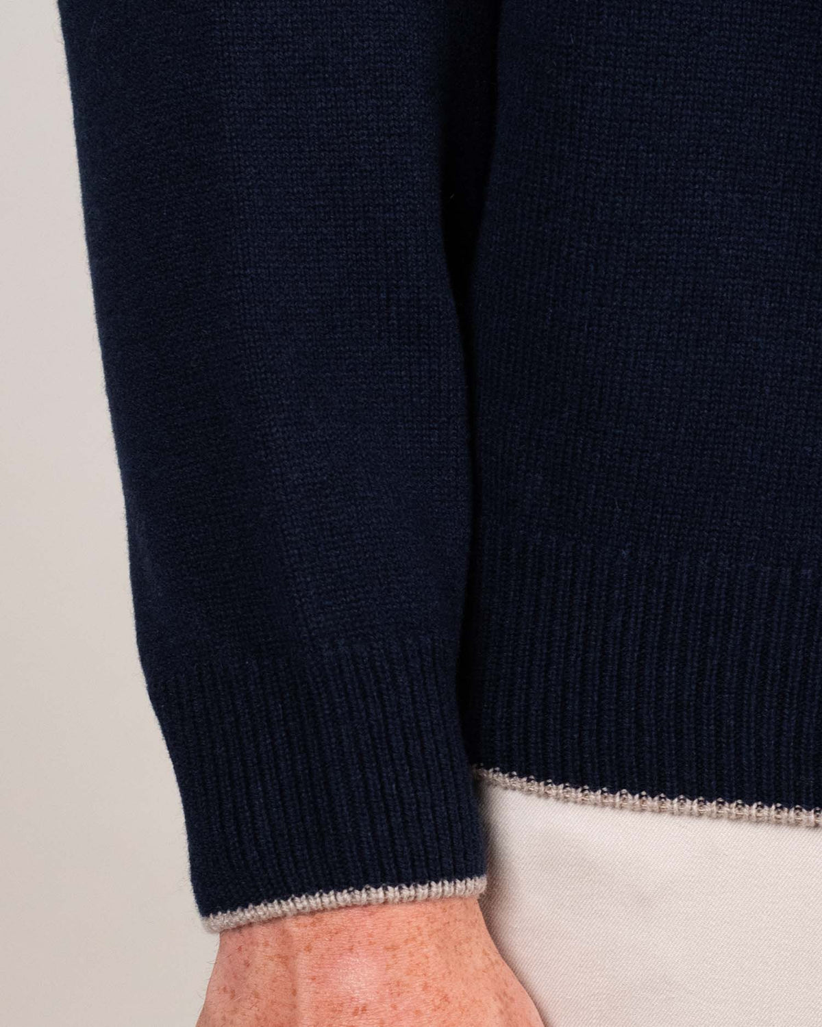 paul and shark cash wool zip sweater