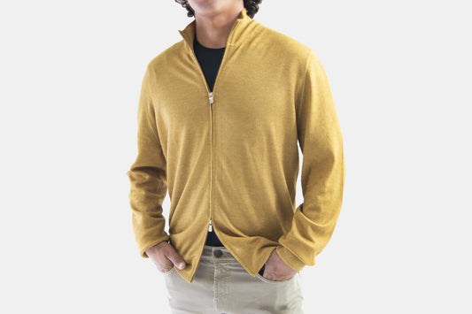 khaki's of Carmel - gold sweater