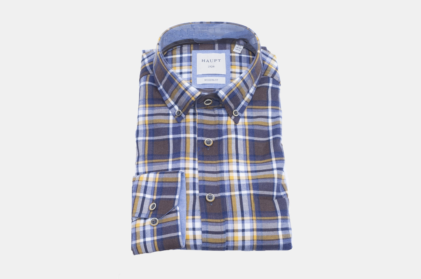 khakis of Carmel - plaid shirt in brown