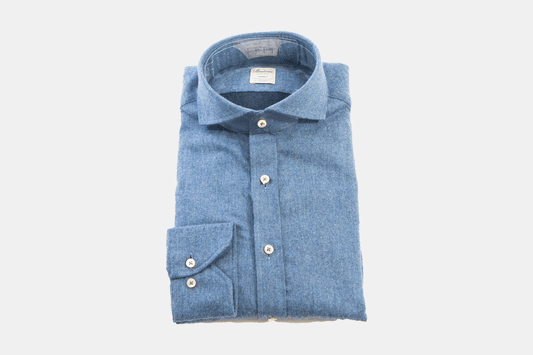 khakis of Carmel - blue shirt