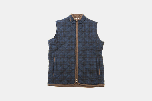 khakis of Carmel - Essex Quilted Wool Travel Vest