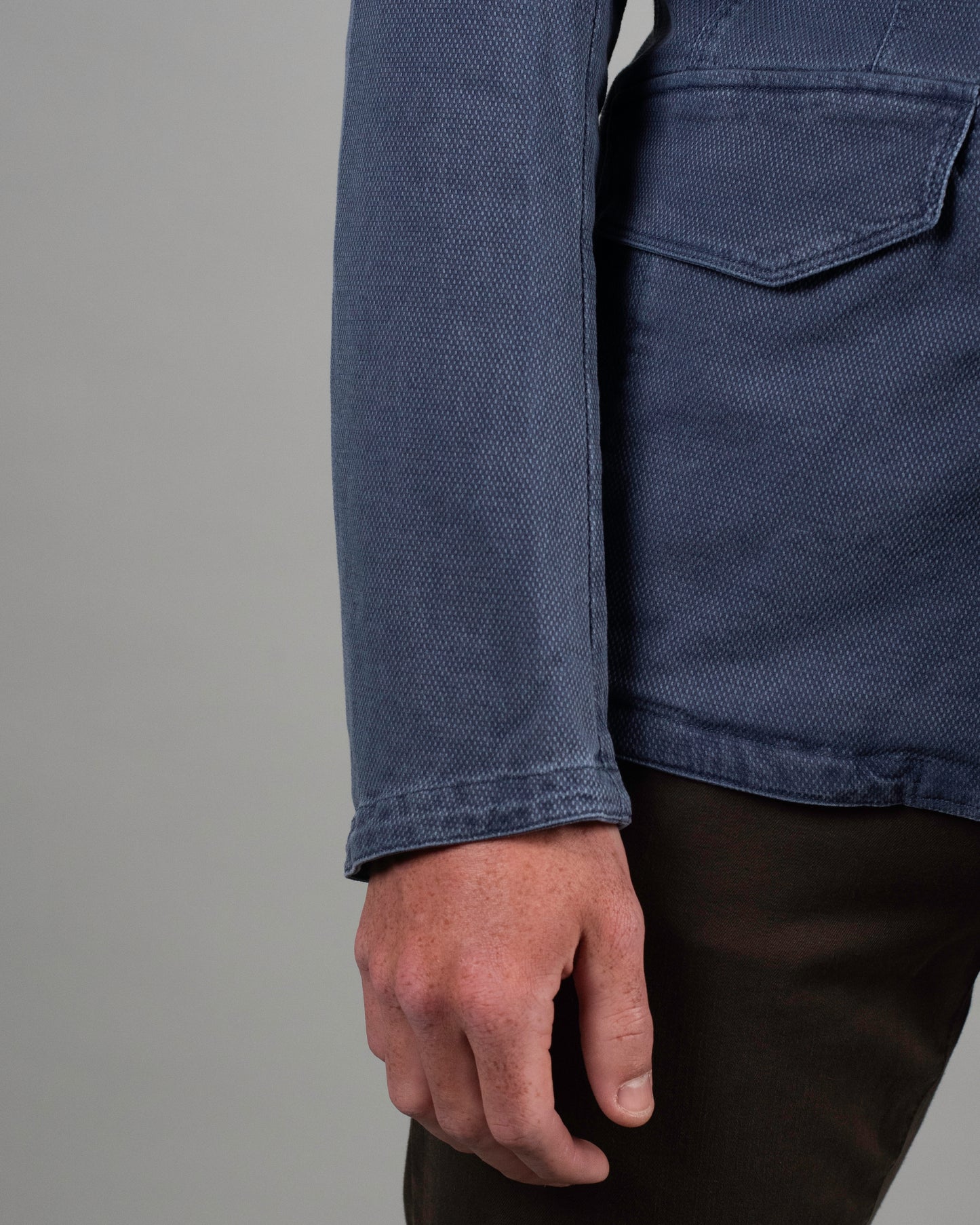 gimos pique cotton jacket