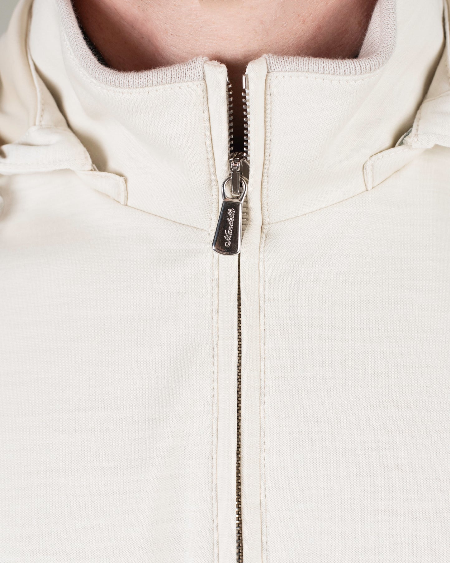 mandelli jersey zip hoodie jacket