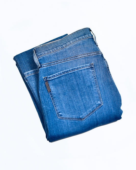 khakis of carmel - light washed denim
