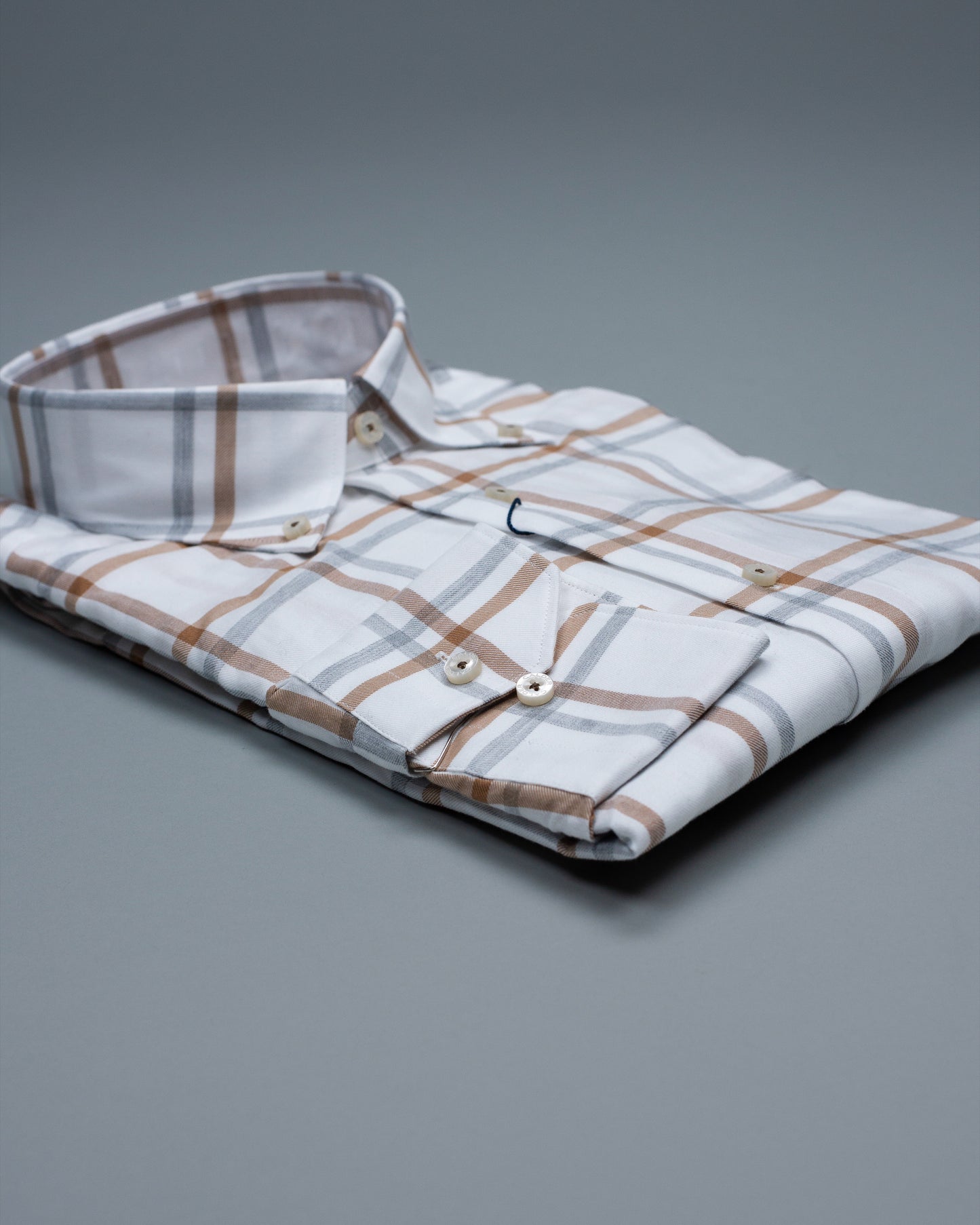 calder white windowpane shirt