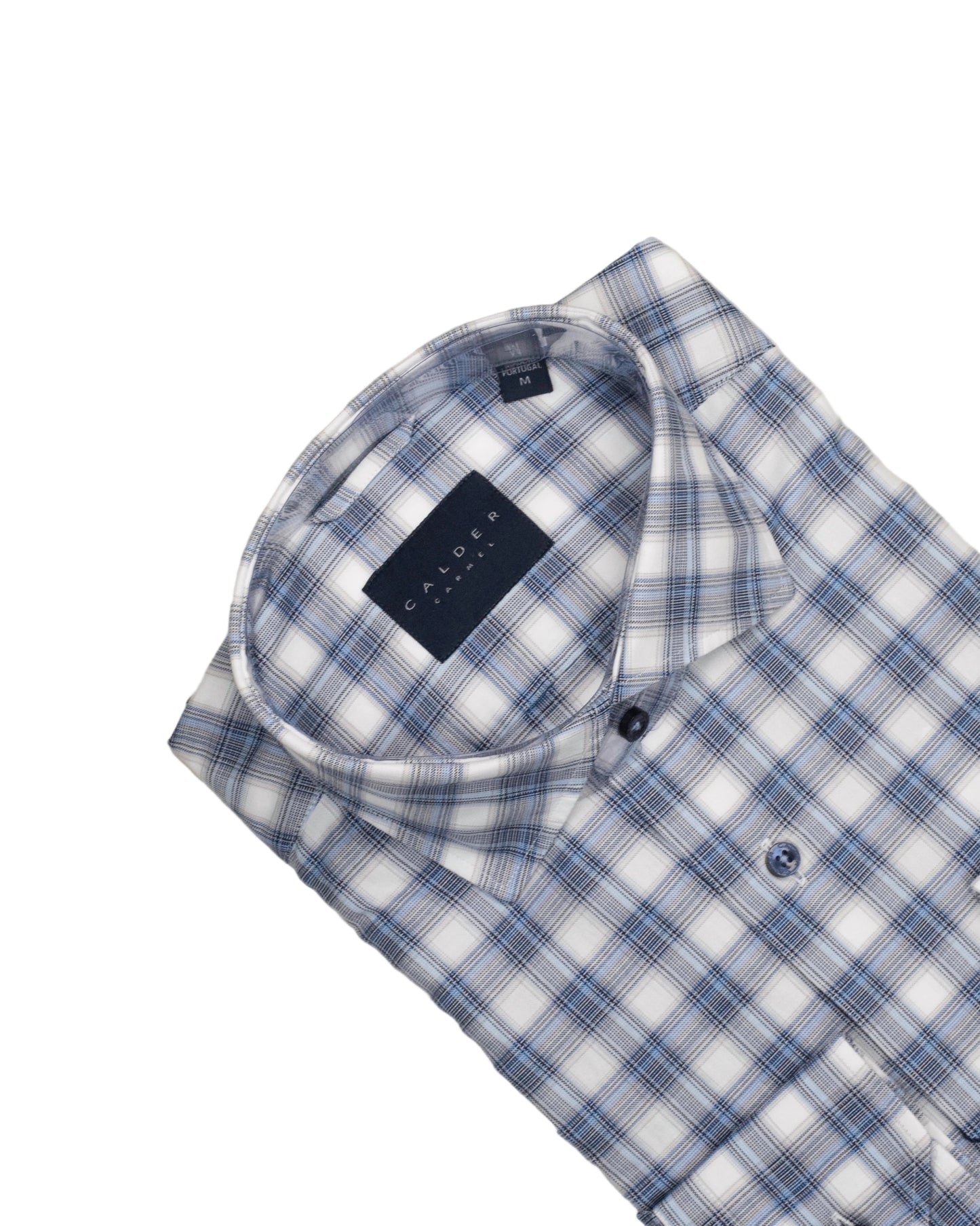 calder white plaid shirt