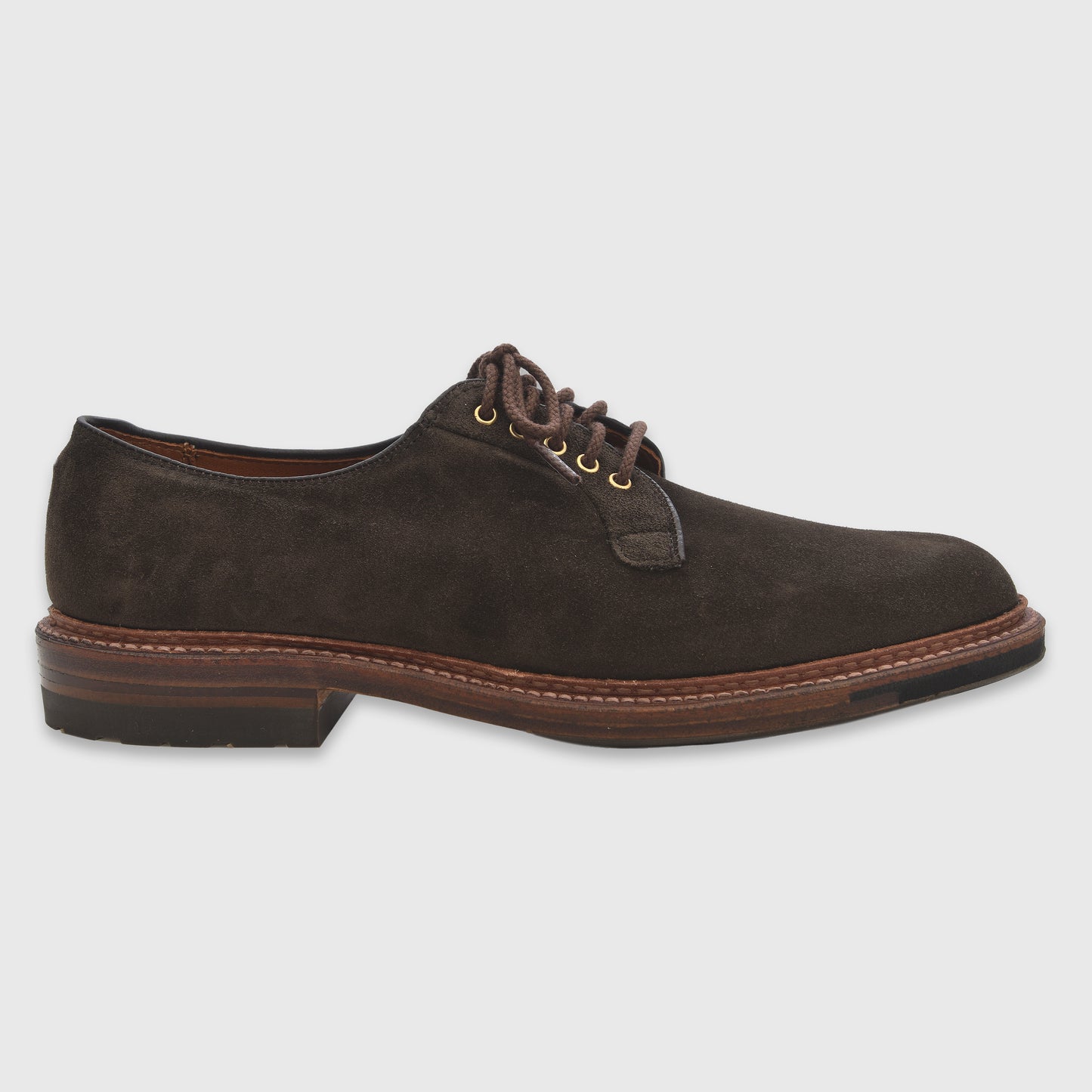 PLAIN TOE BLUCHER TOBBACCO REV. CHAM