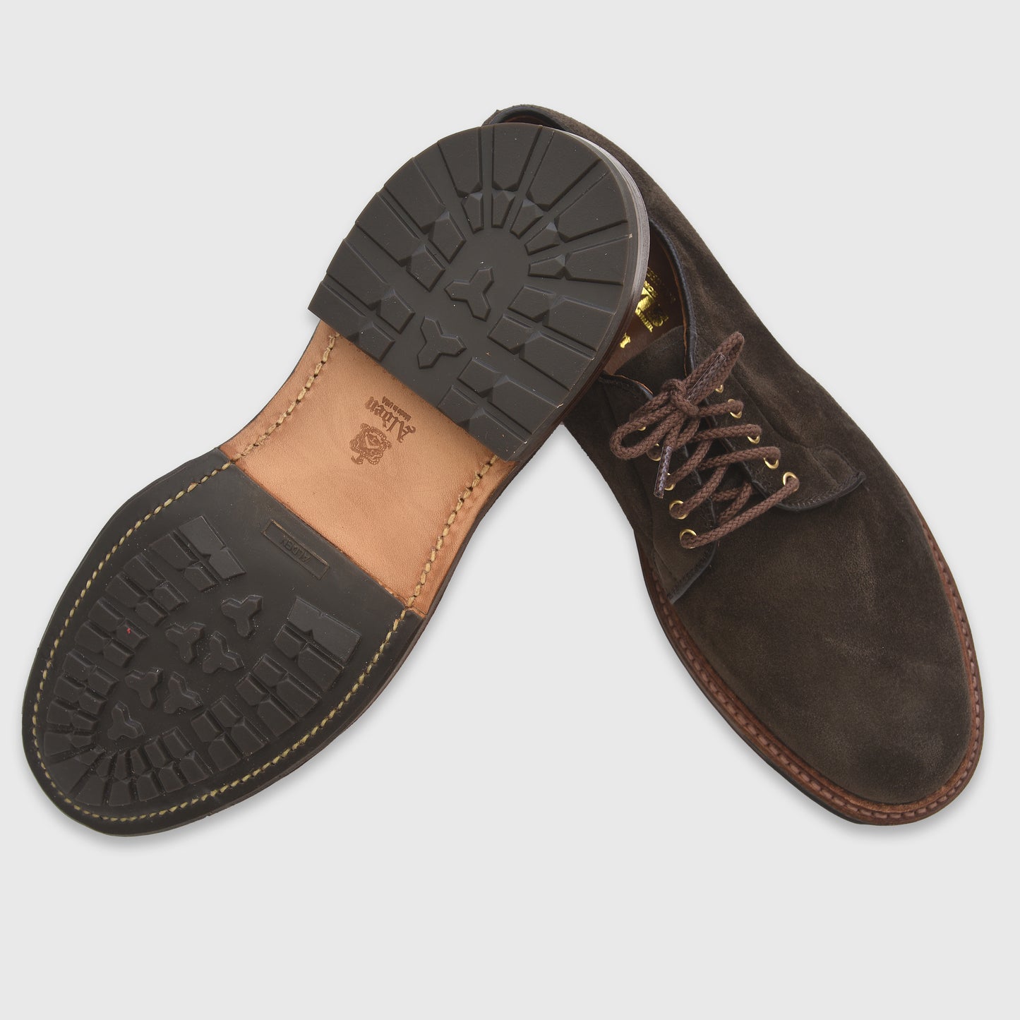PLAIN TOE BLUCHER TOBBACCO REV. CHAM