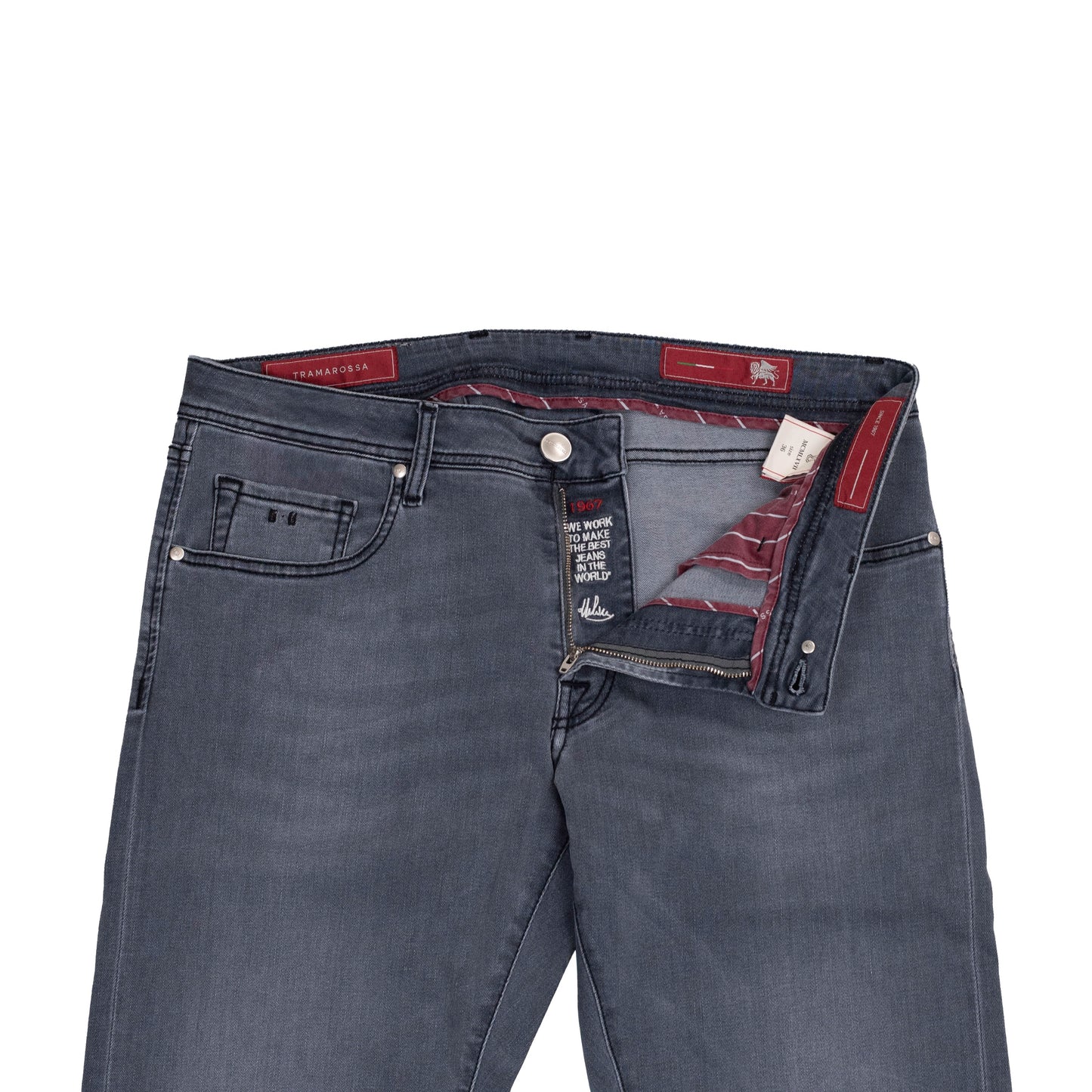 tramarossa washed grey denim 5pkt