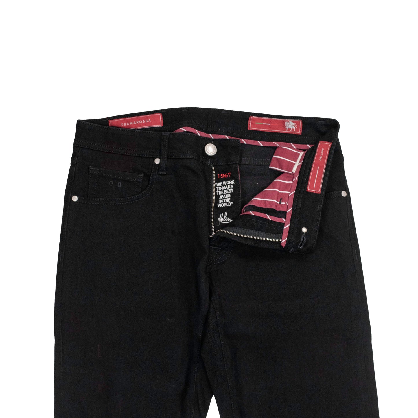 tramarossa black twill denim 5pkt