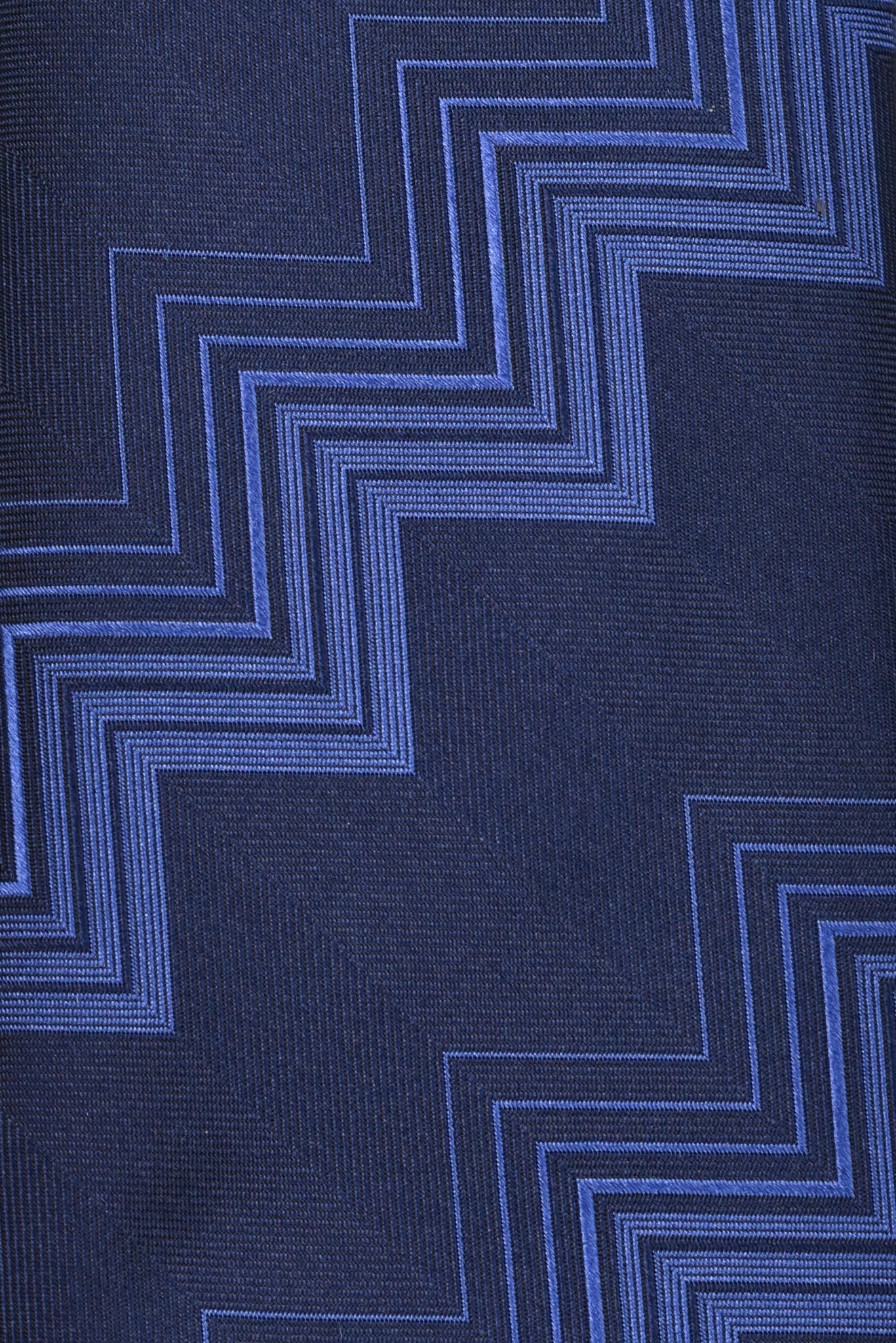 Khakis of Carmel - Silk Printed Tie in Blue