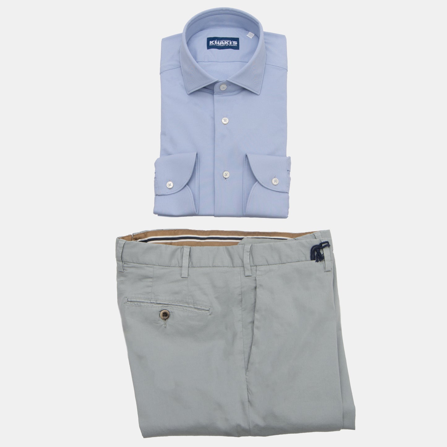 Khaki’s of Carmel - Blue Checkered Shirt