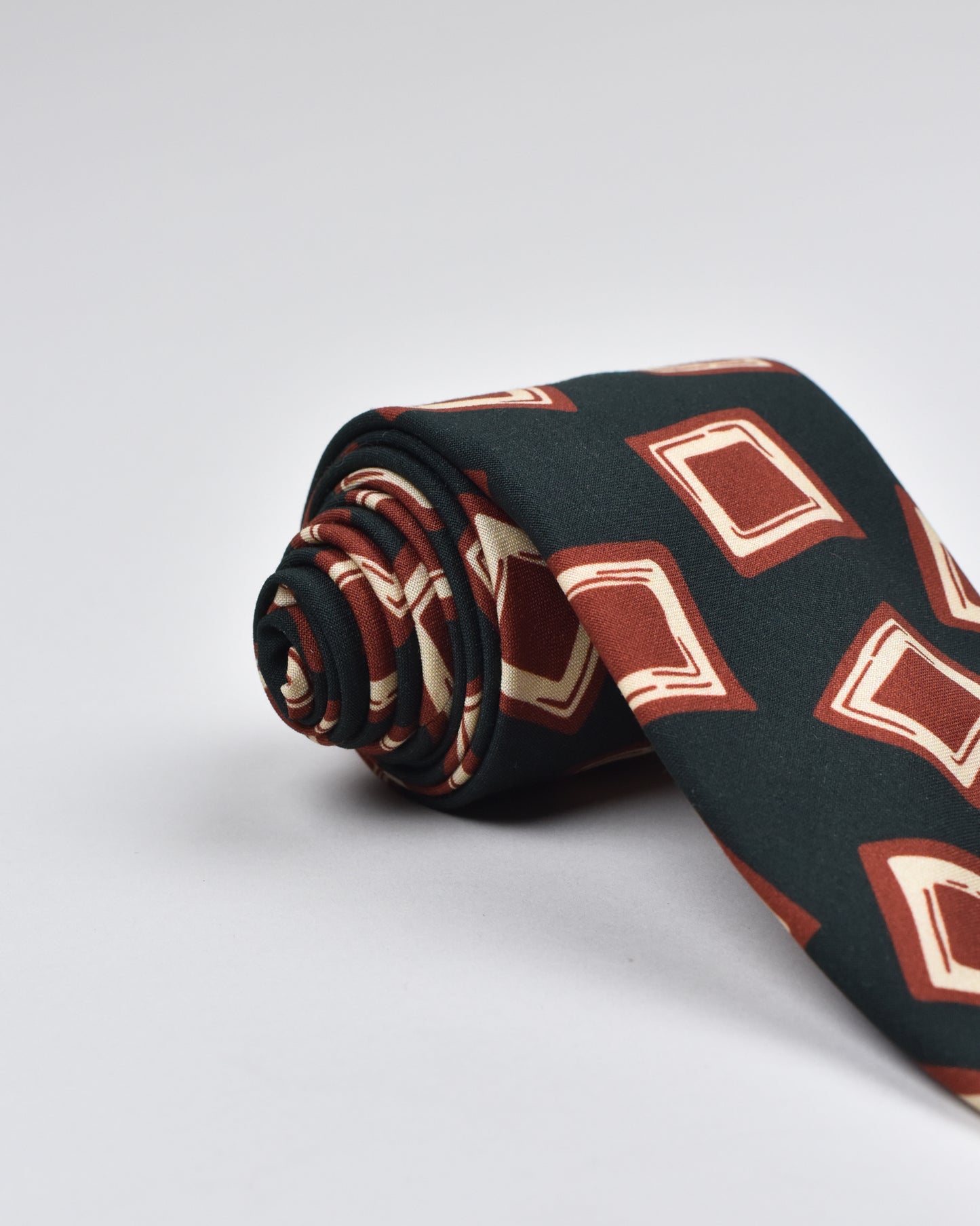 Khakis of Carmel - Silk Printed Tie in Green