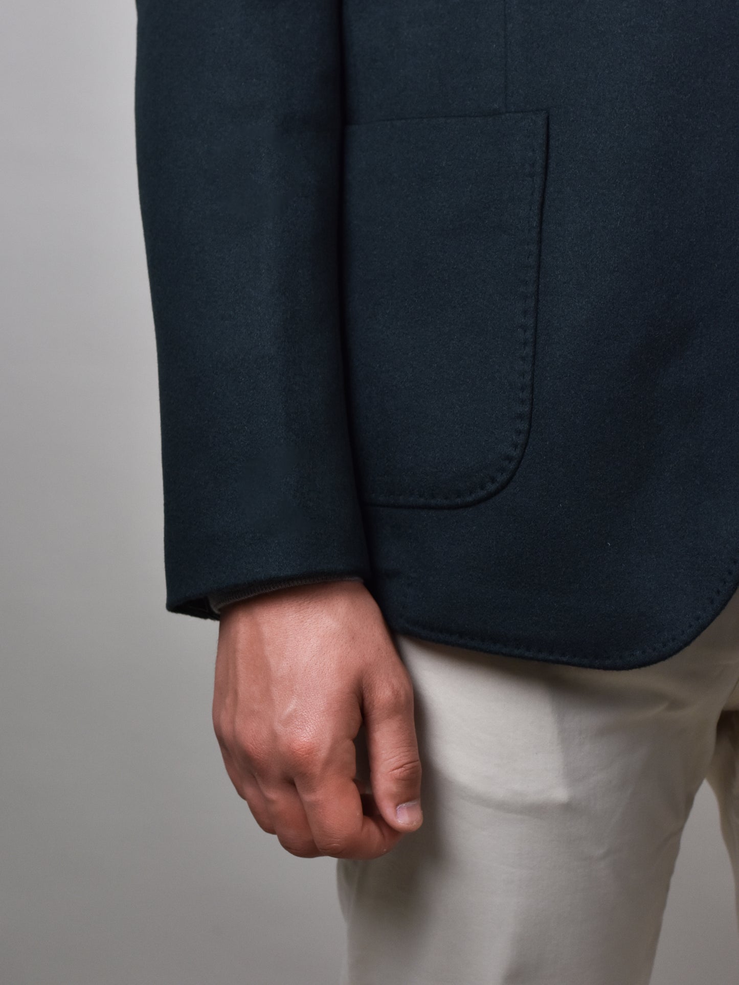 Khakis of Carmel - Green Soft Coat