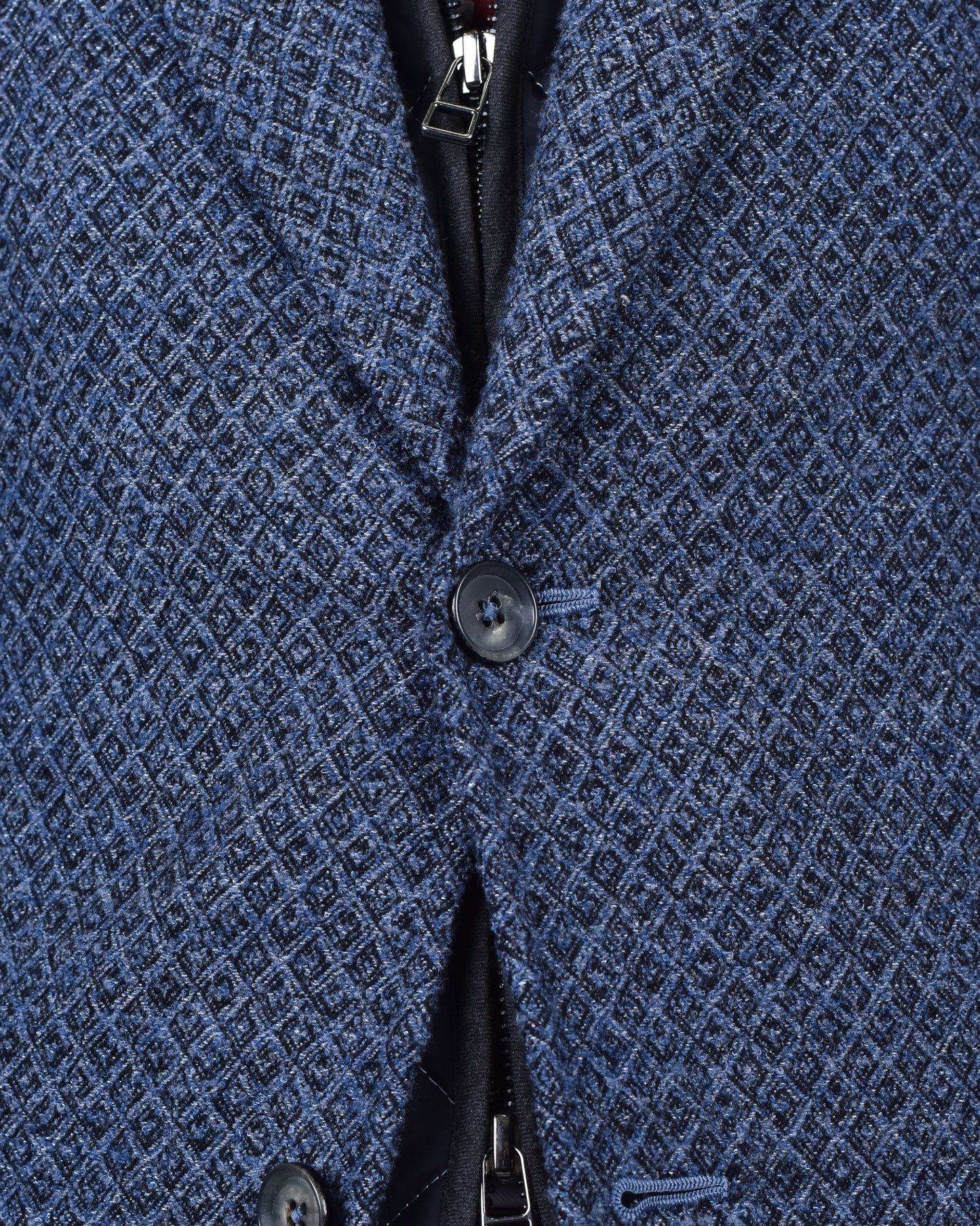 Isaia - Blue Pattern Sport Coat