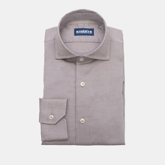 Khaki’s of Carmel - Taupe Solid Shirt