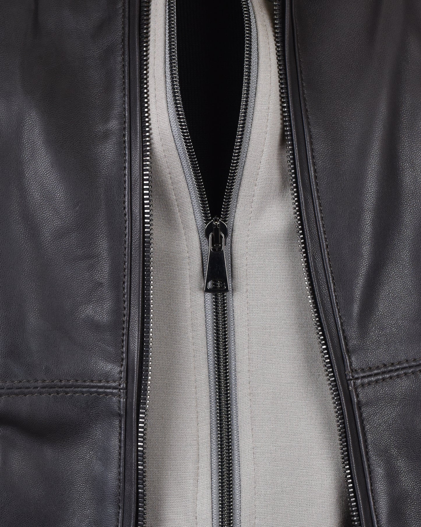 Khakis of Carmel - Black Leather Jacket