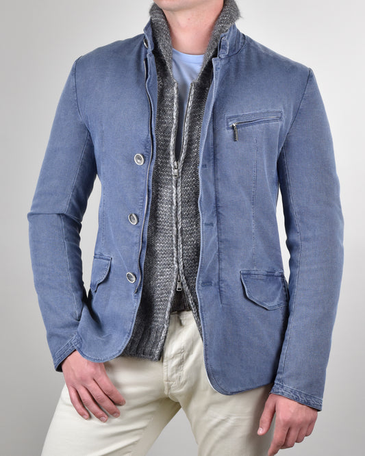 Khakis of Carmel - Blue Vintage Jacket