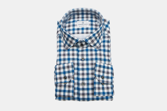 Khakis of Carmel - modern fit navy shirt