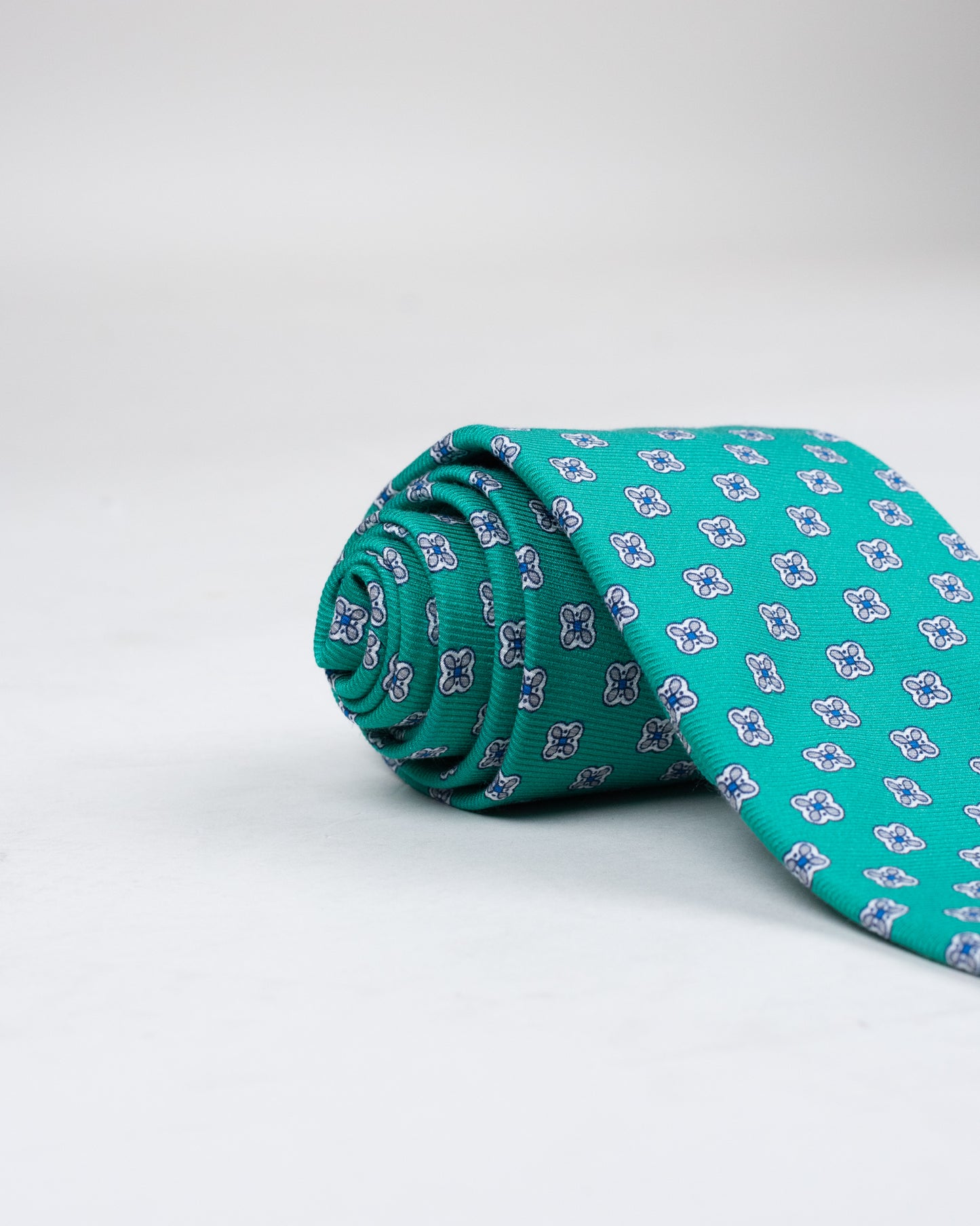 Khakis of Carmel - Silk Printed Tie in Green