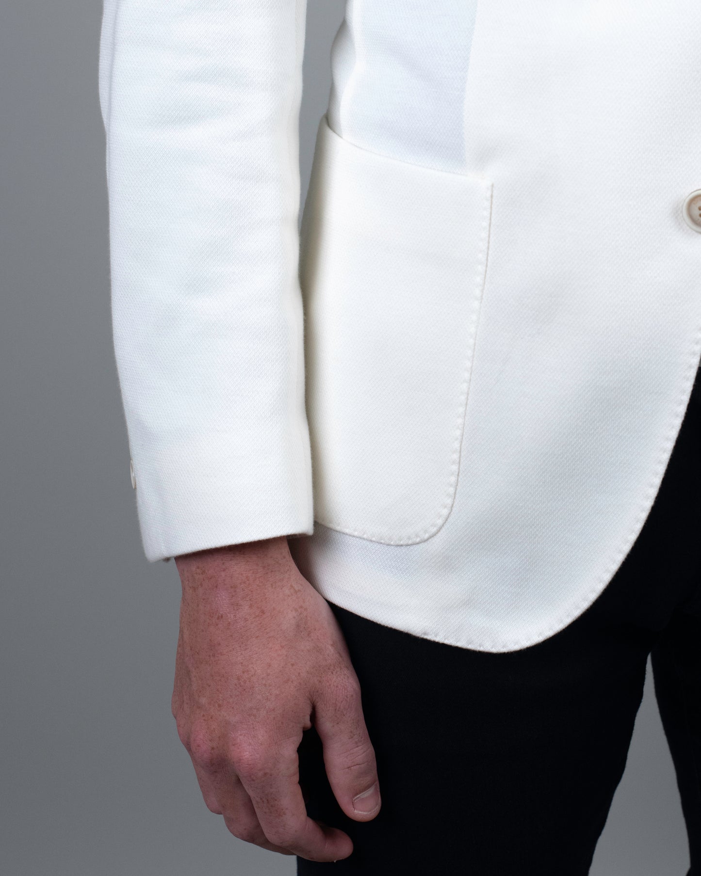 eleventy white soft coat