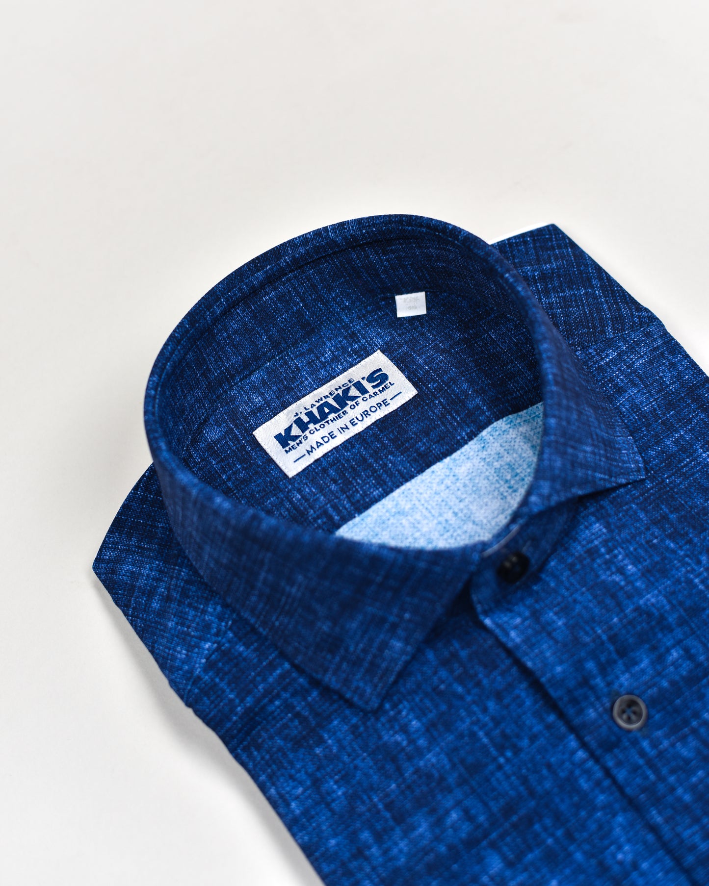 Khaki’s of Carmel - Blue Patterned Technical Shirt