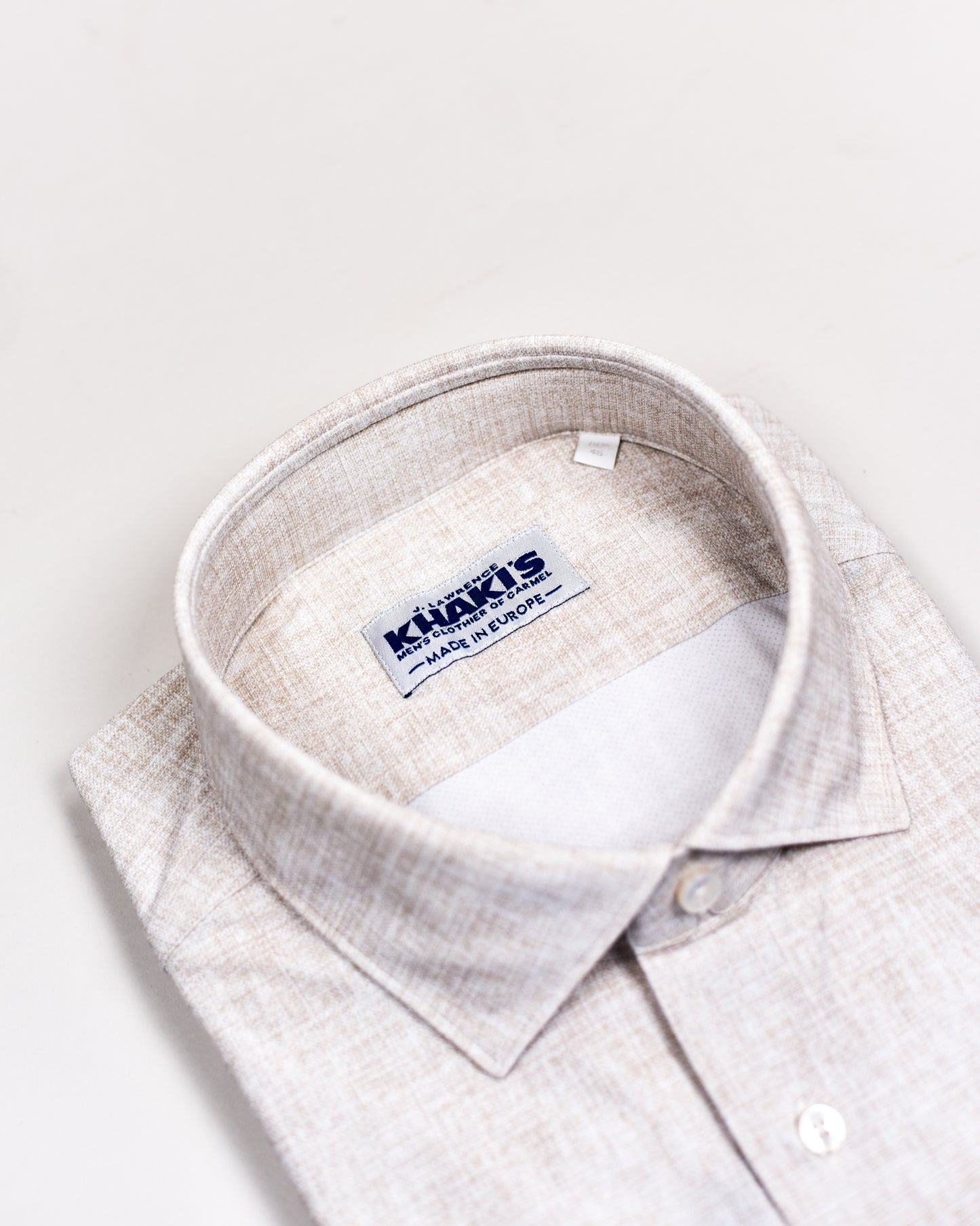 Khaki’s of Carmel - Light Tan Technical Shirt