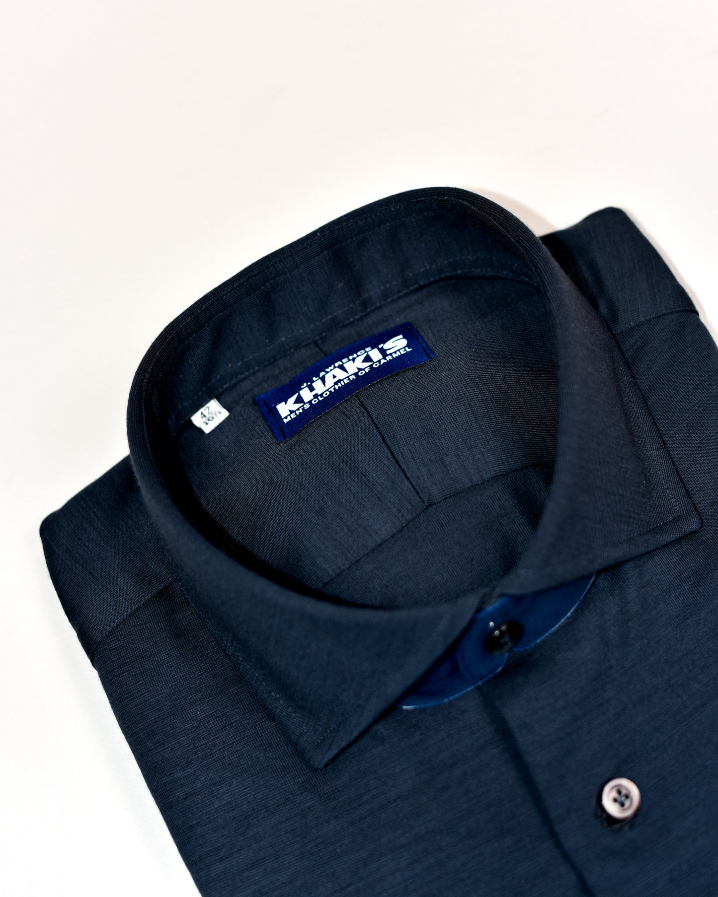 Khaki’s of Carmel - Deep Blue Merino Wool Shirt