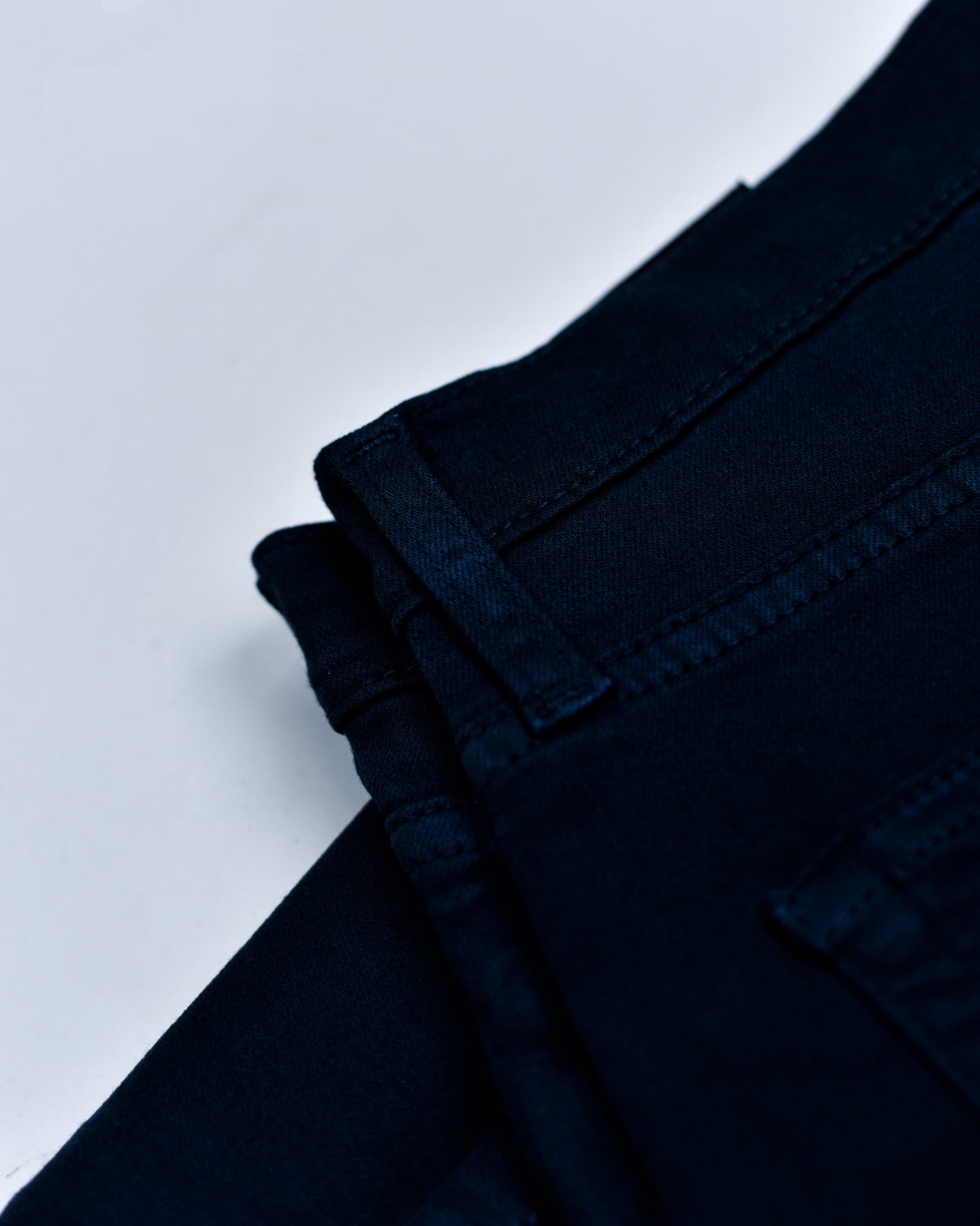 khakis of carmel - dark wash denim