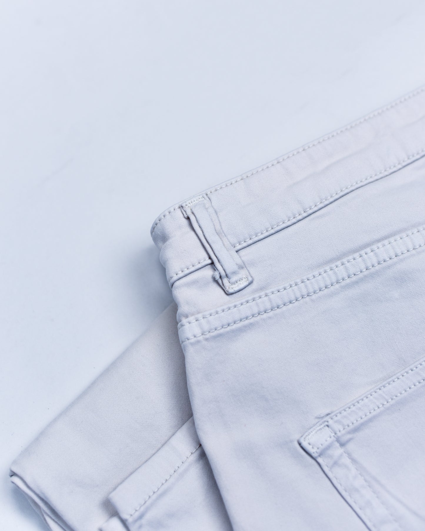 khakis of carmel - white washed denim