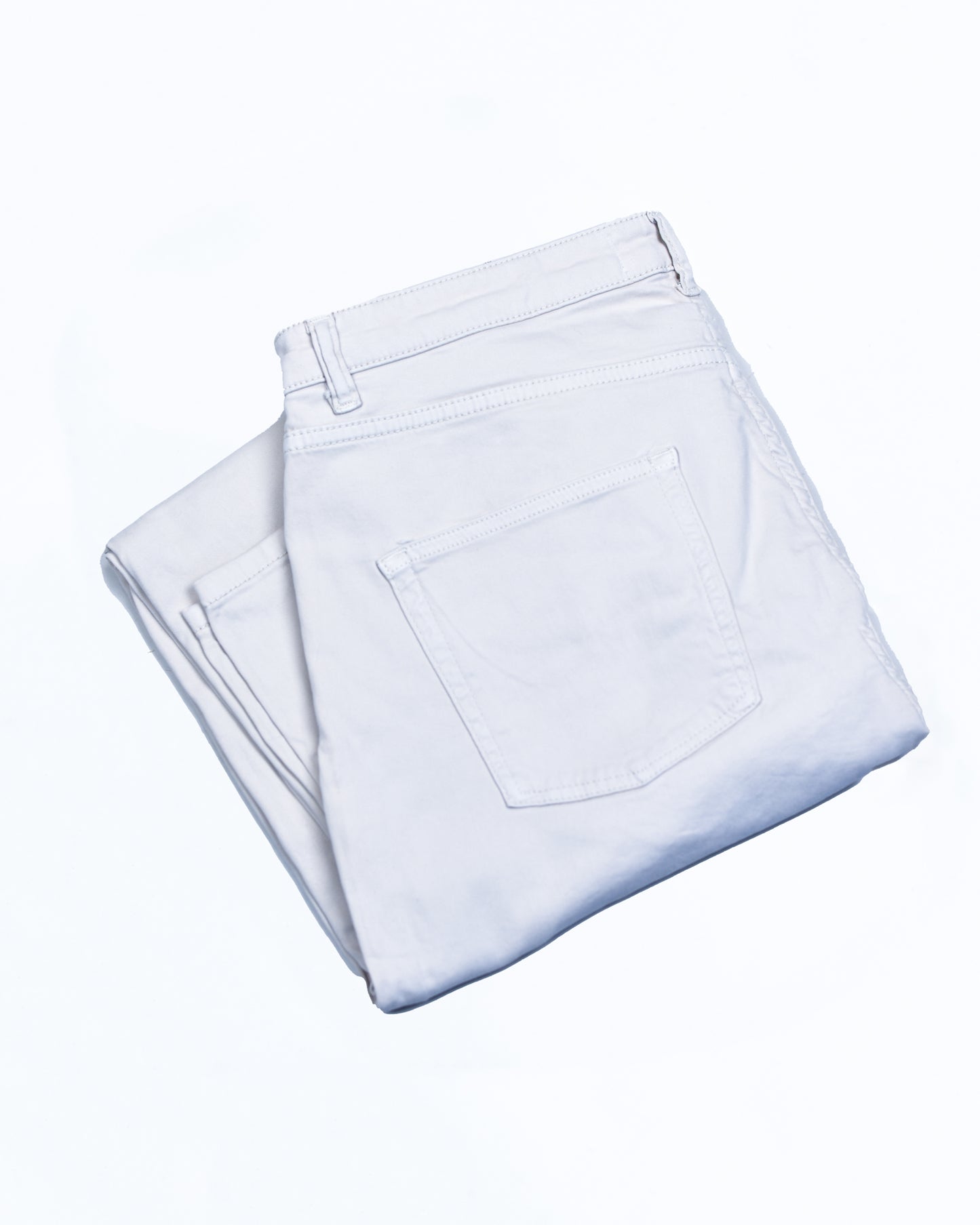 khakis of carmel - white washed denim