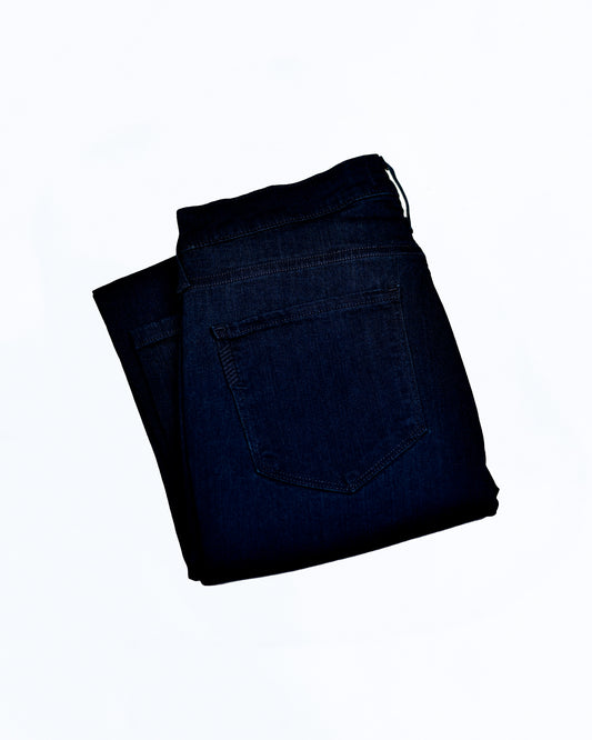 khakis of carmel - dark blue washed denim