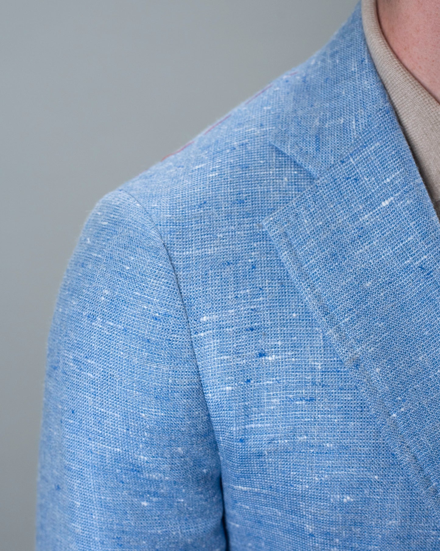 isaia sky blue sport coat