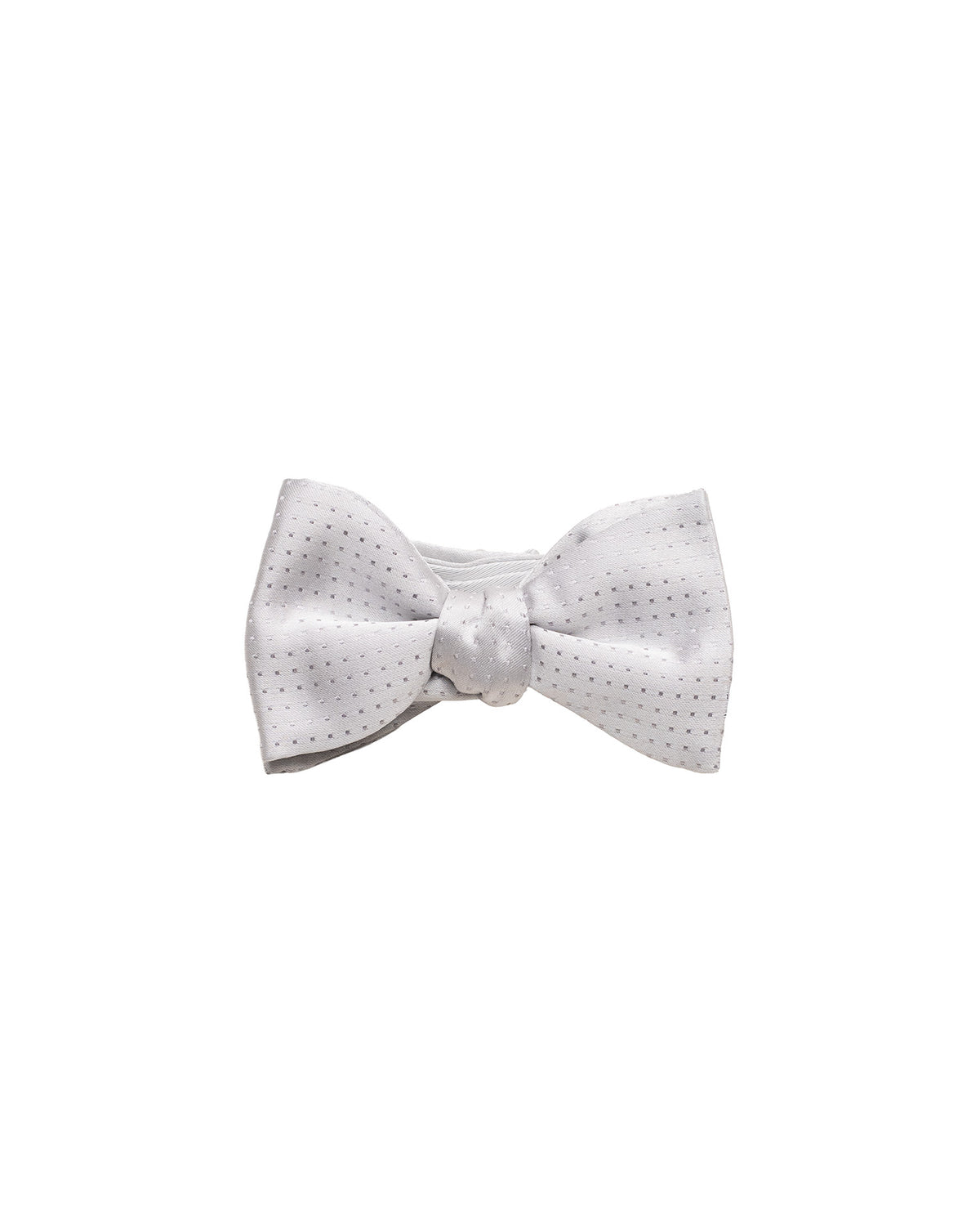 eton grey pattern silk pretie bow