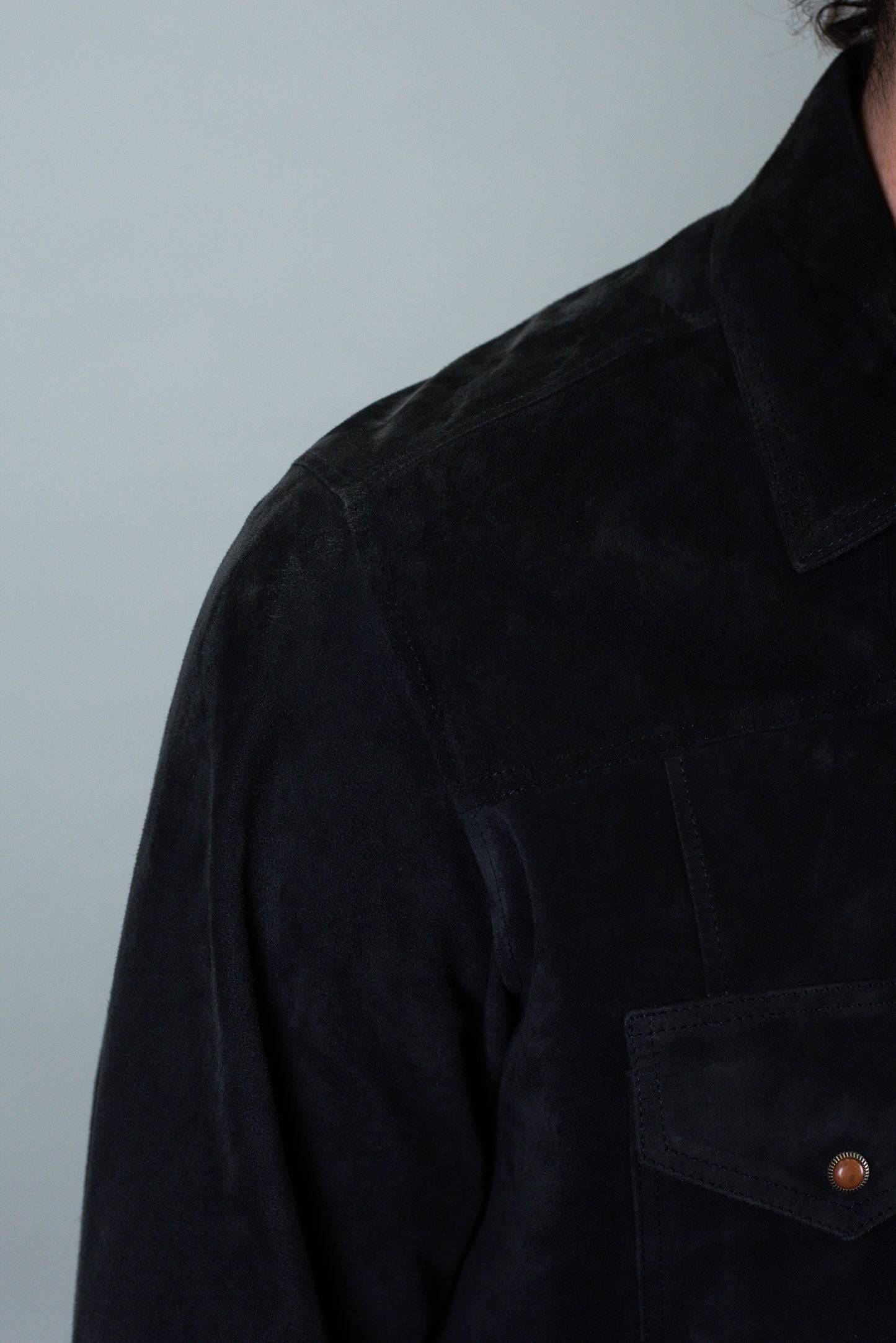 eleventy black shirt jacket