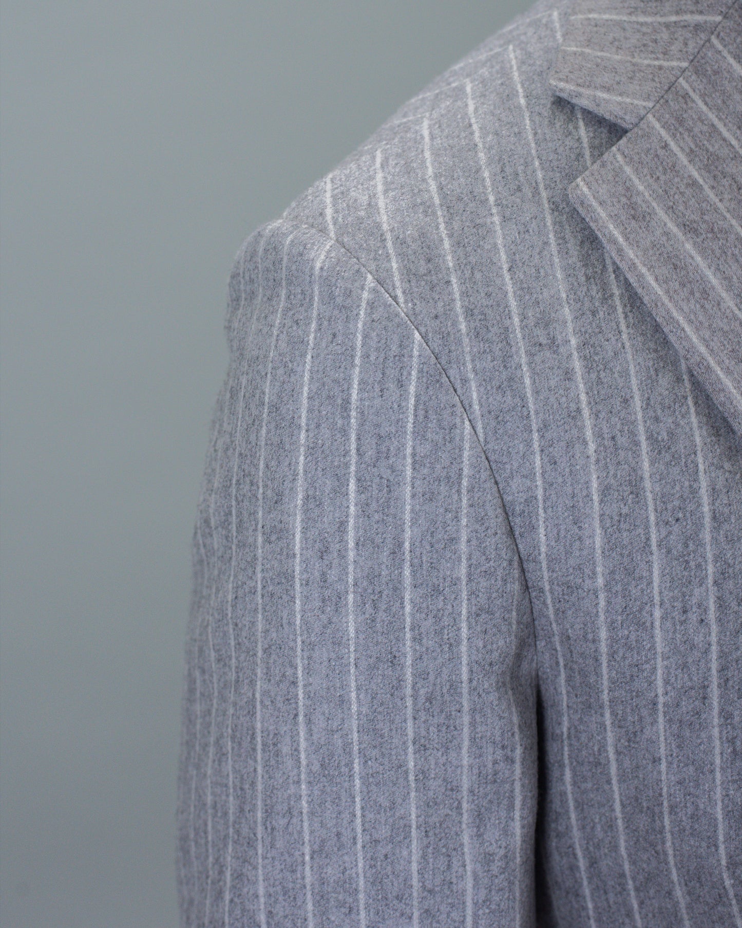 eleventy grey stripe jogger suit