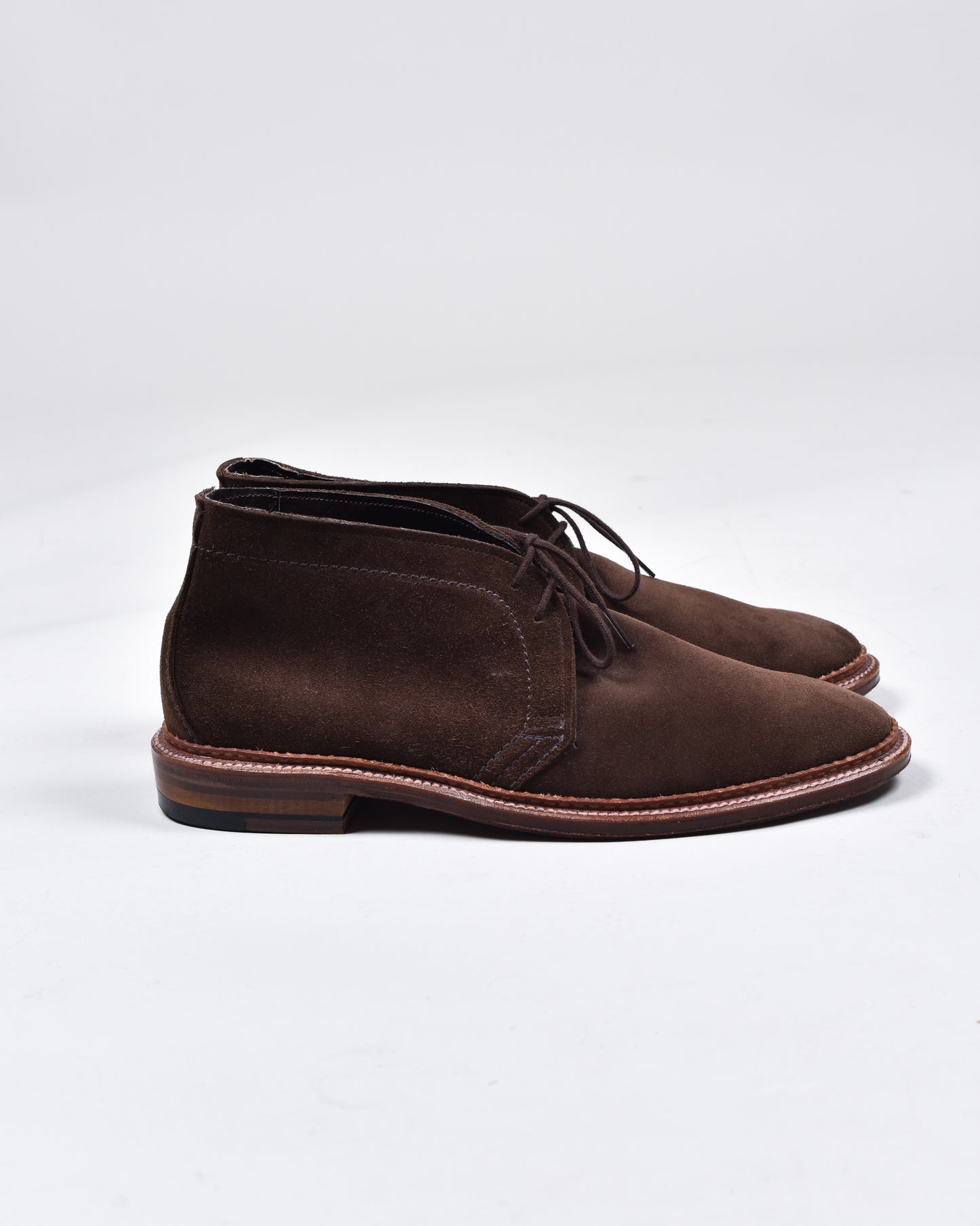 Unlined Chukka Boot - Dark Brown Suede