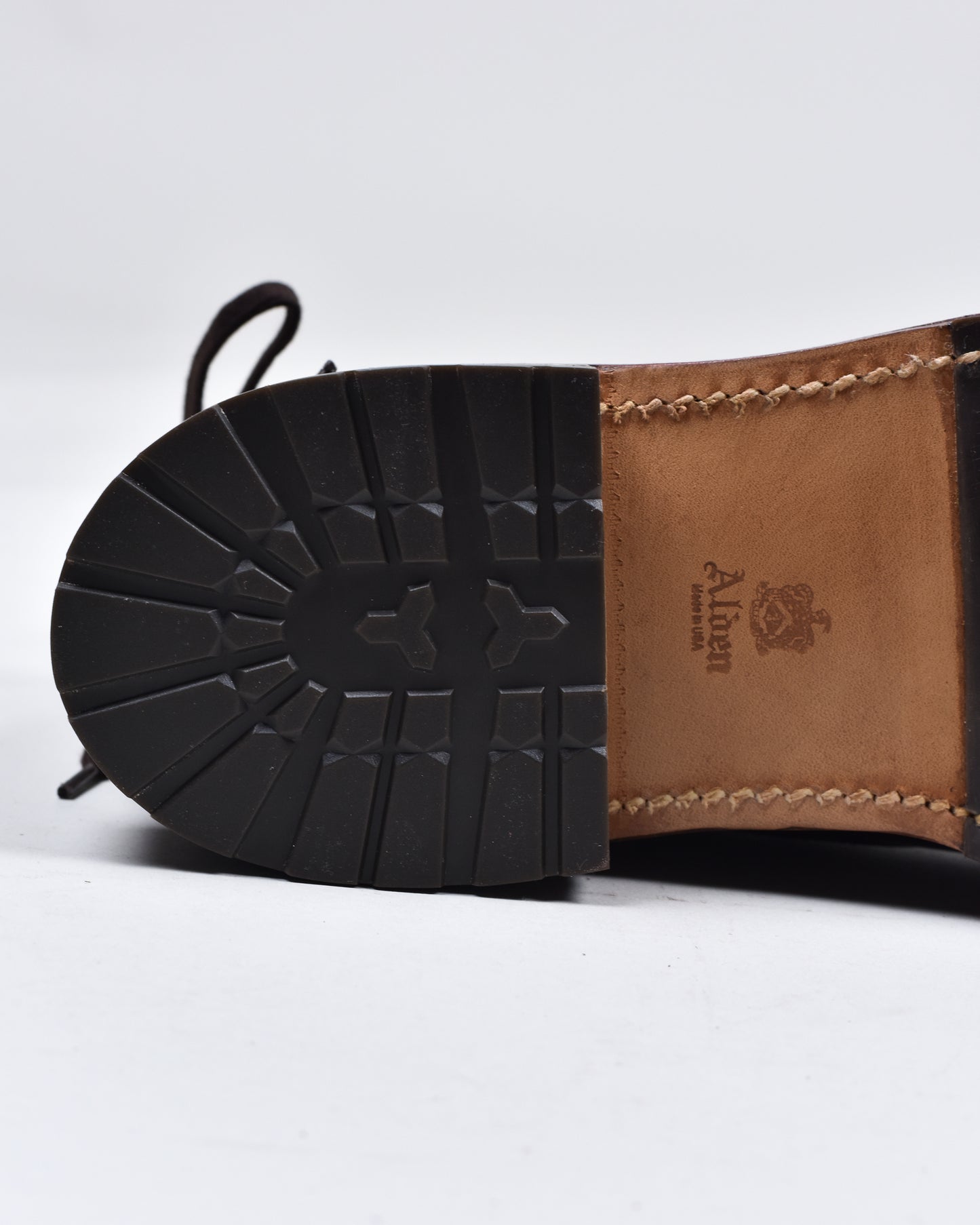 Cordovan Plain Toe Boot Comando Sole