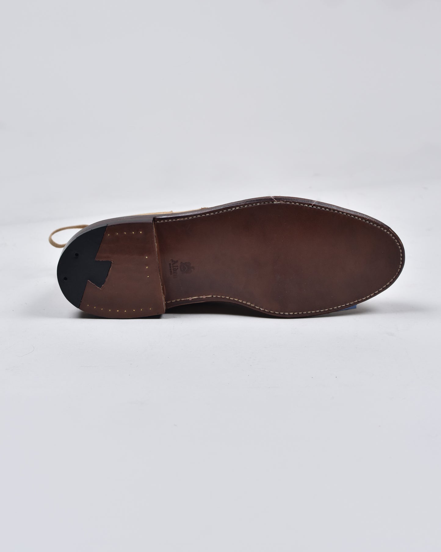 BROWN SUEDE PENNY LOAFER