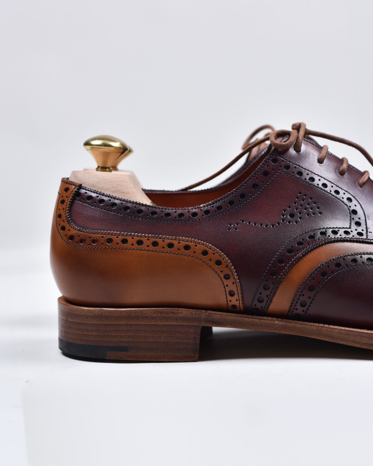 Edward Green - Burgundy Chestnut Sandringh