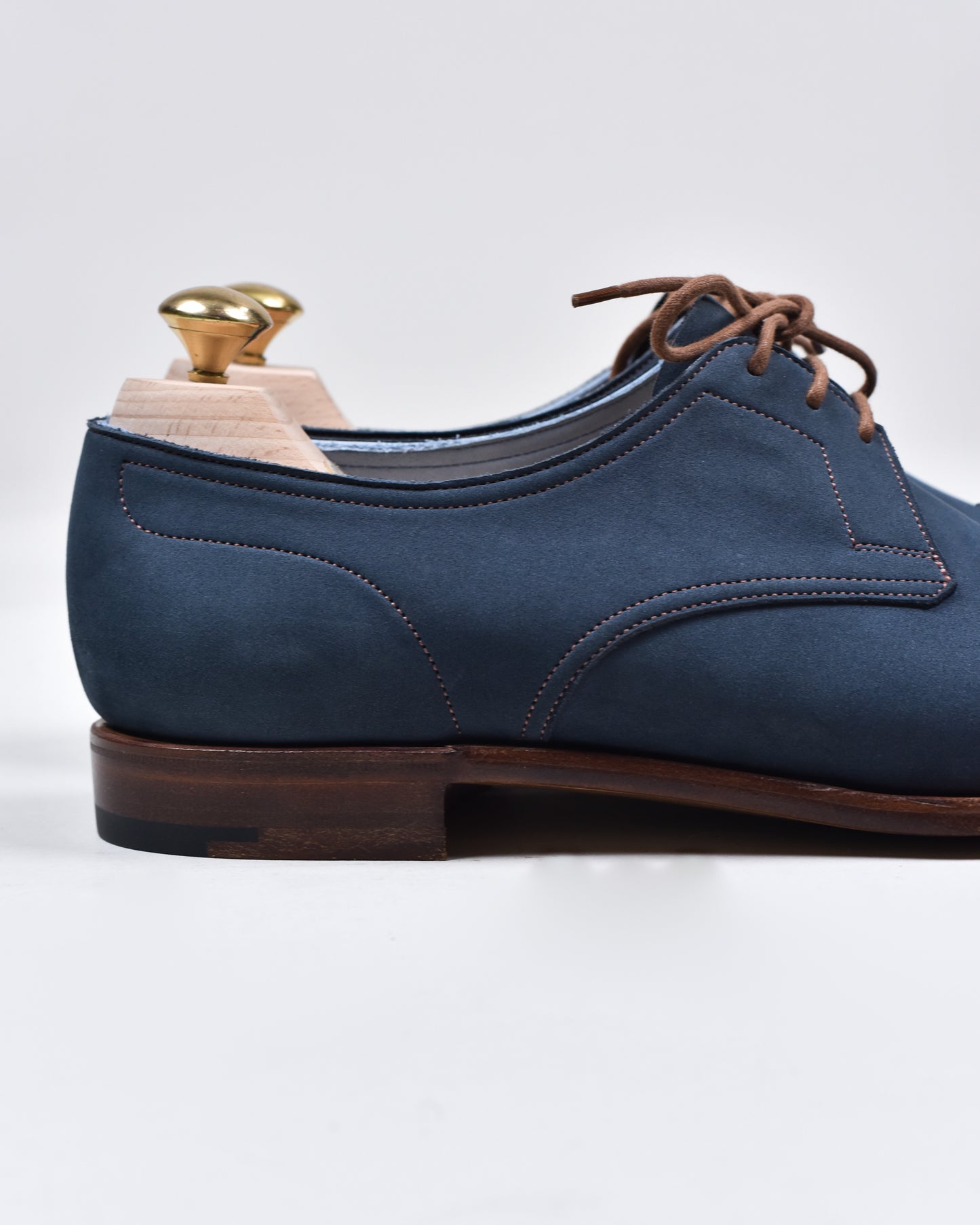 Edward Green - Navy Lace Up Unlined