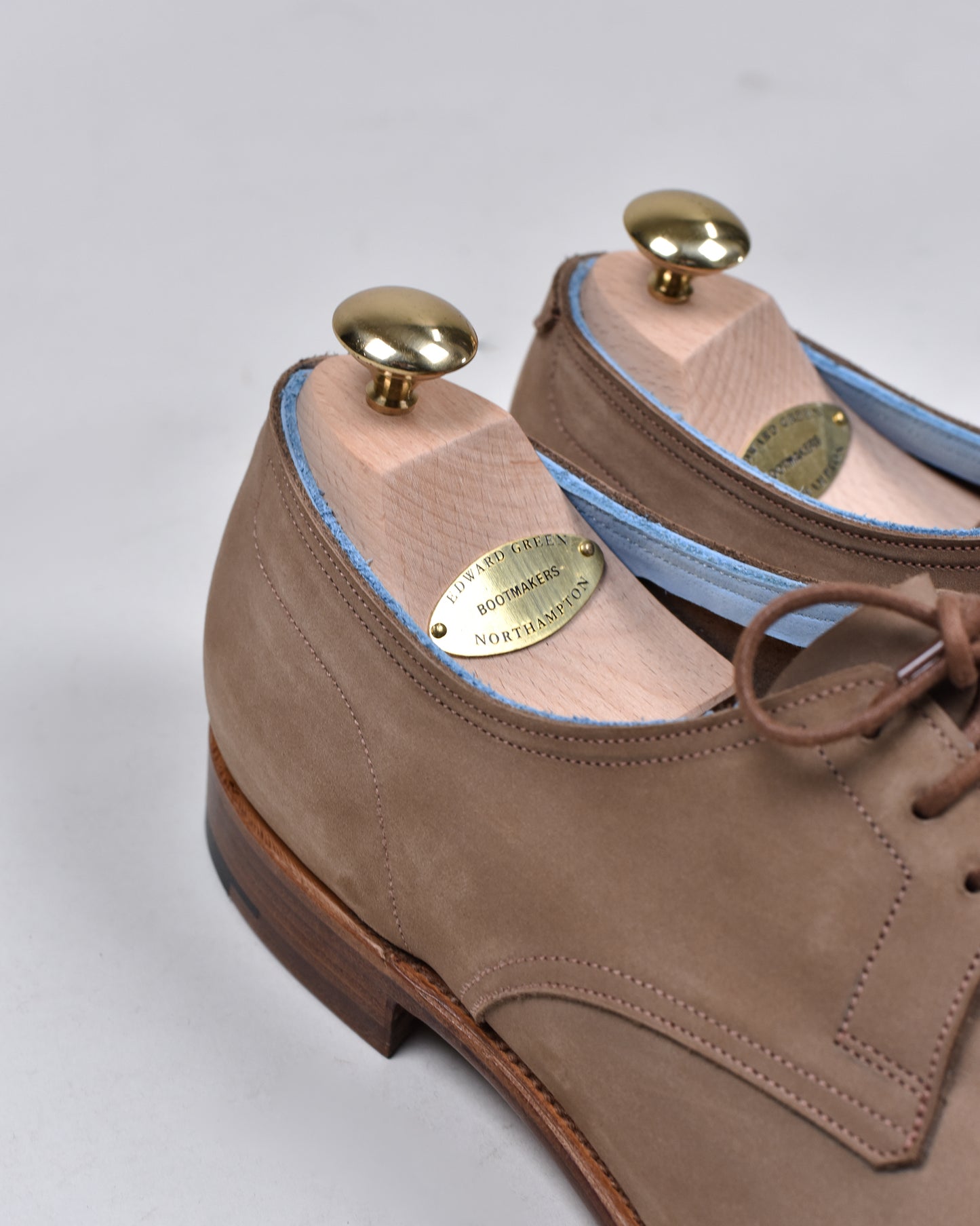 Edward Green - Taupe Lace Up Unlined