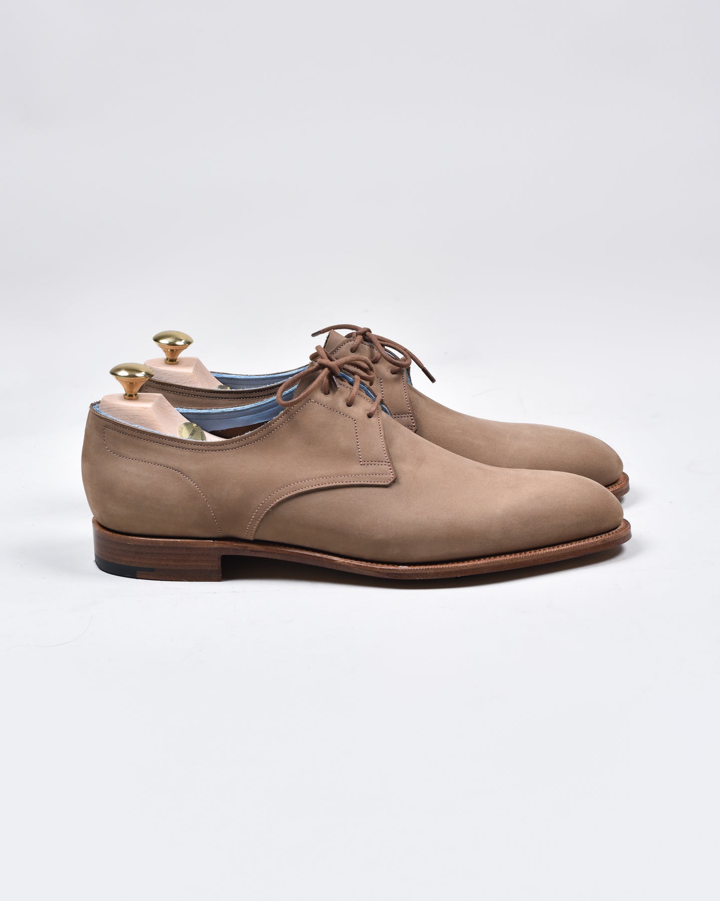 Edward Green - Taupe Lace Up Unlined