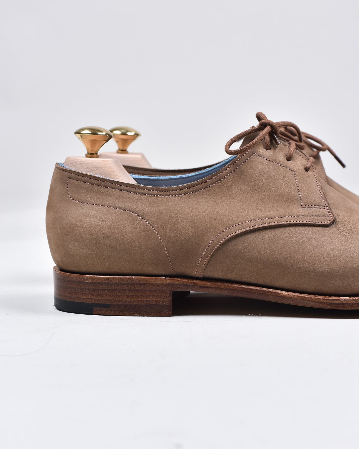 Edward Green - Taupe Lace Up Unlined