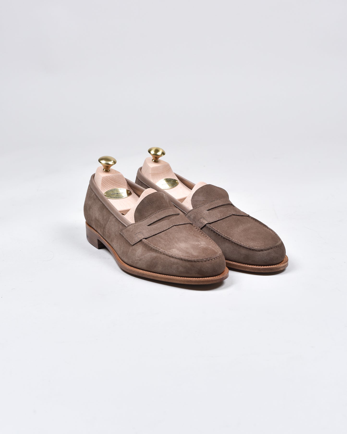 Edward Green Duke in Minky Mole Suede