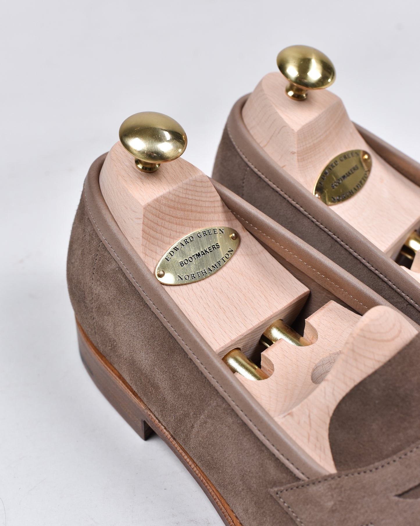 Edward Green Duke in Minky Mole Suede