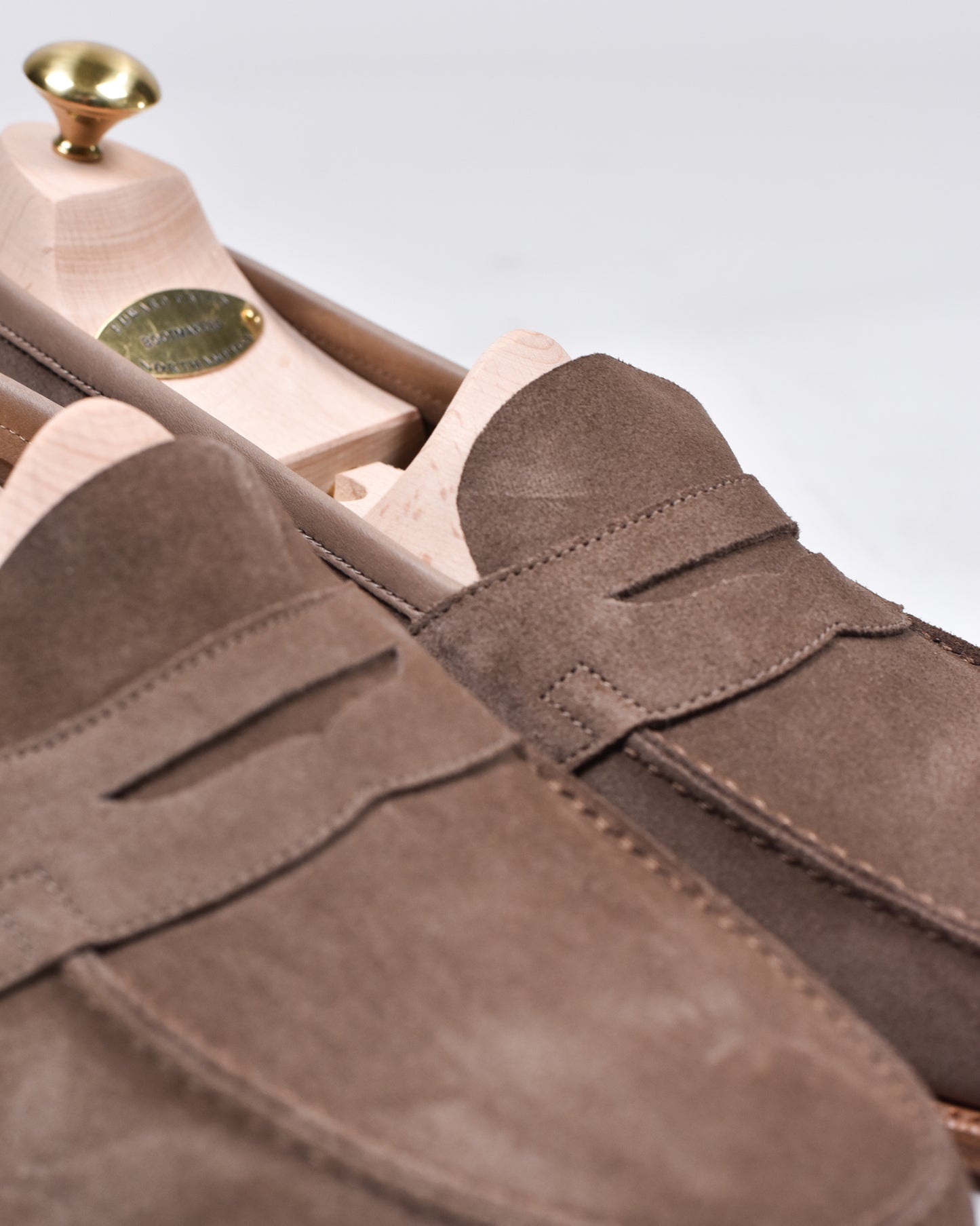 Edward Green Duke in Minky Mole Suede