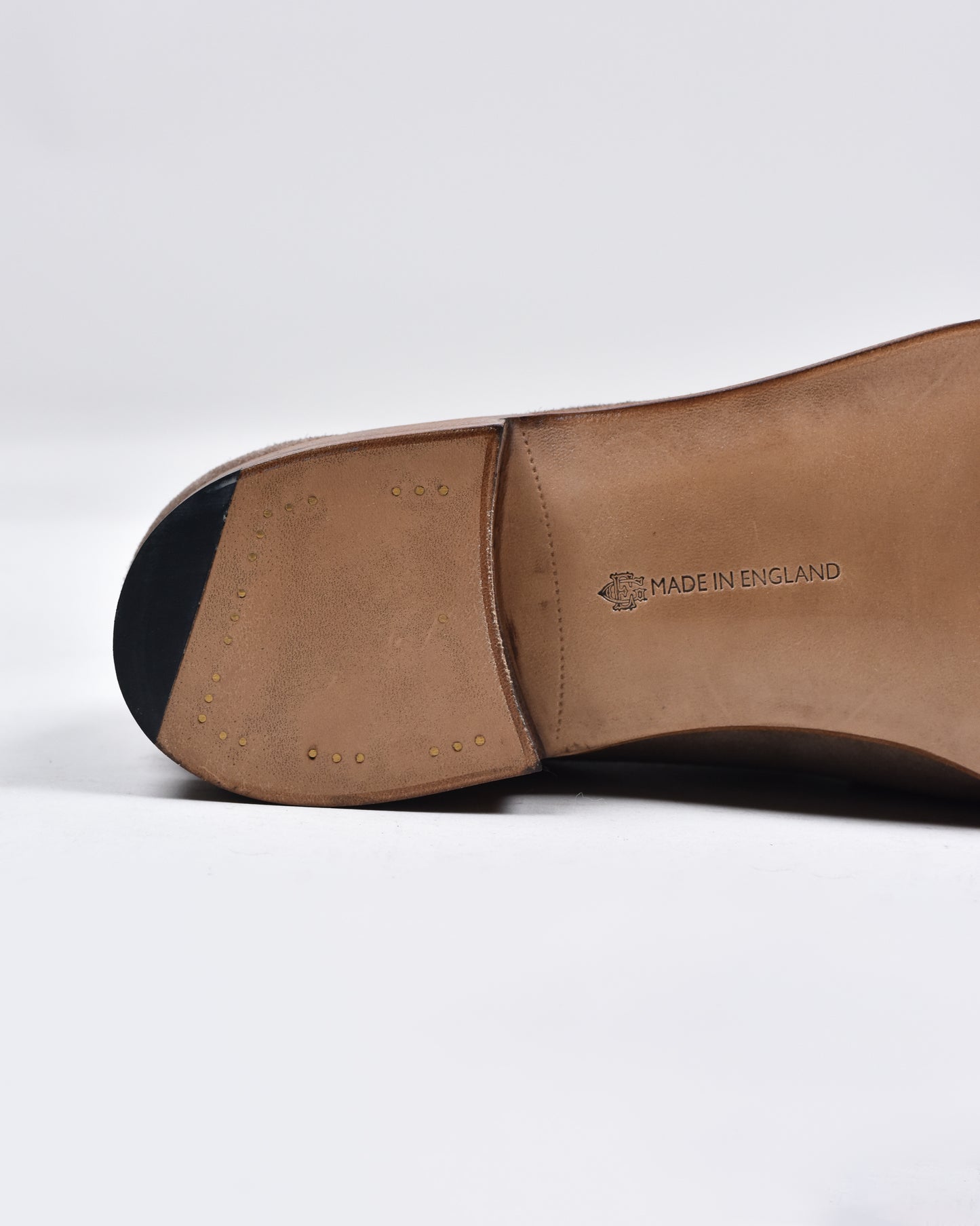 Edward Green Duke in Minky Mole Suede