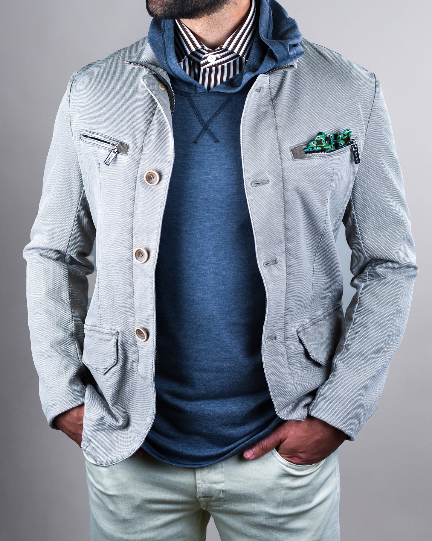 Gimo's Vintage Grey Jacket
